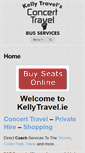 Mobile Screenshot of kellytravel.ie